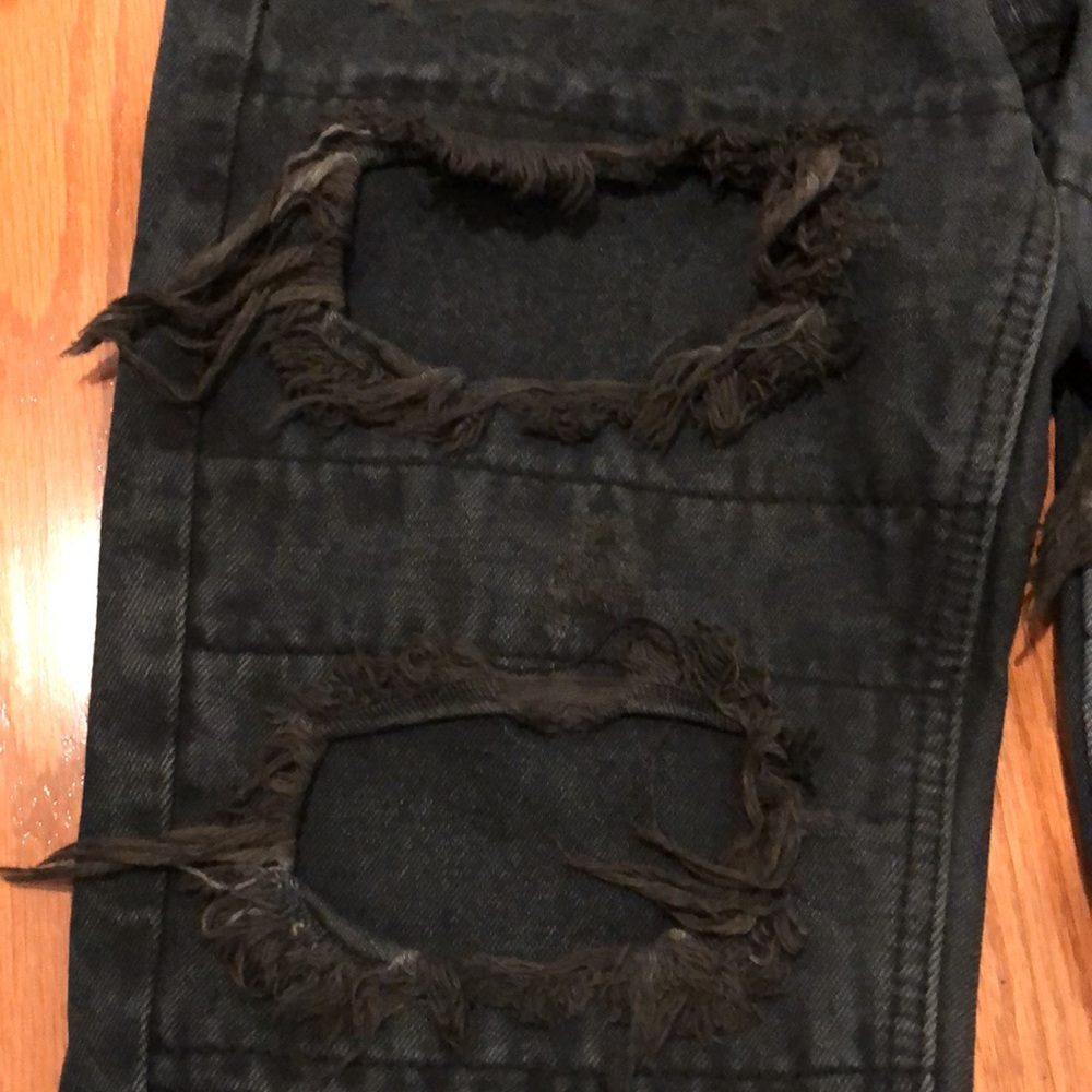 Distressed jeans size 24 - Picture 2 of 4